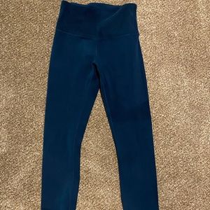 Lululemon turquoise leggings